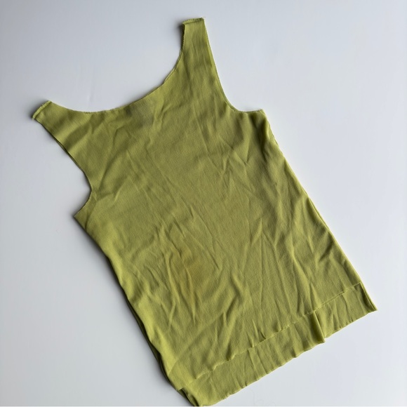 Babette , size:M Sleeveless Lime Green Women's Shell Top - Picture 5 of 5